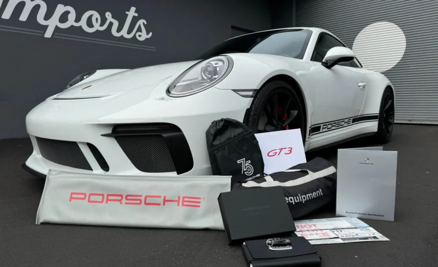 2018 Porsche 911 991.2 GT3 Touring – 13K Miles – 1 Owner